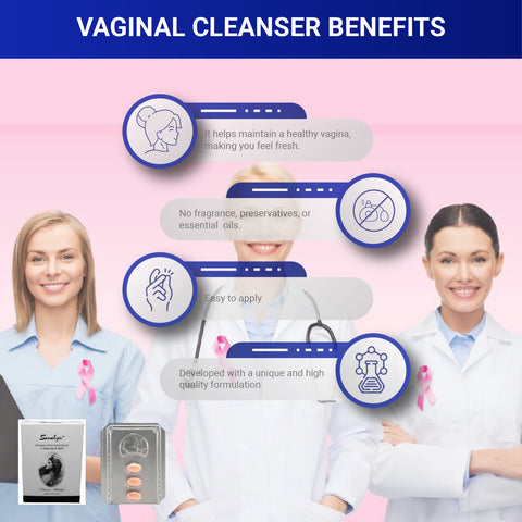 Image of Sanalyn Vaginal Cleanser, Pack of 6 boxes of 3 pills + 1-tablet