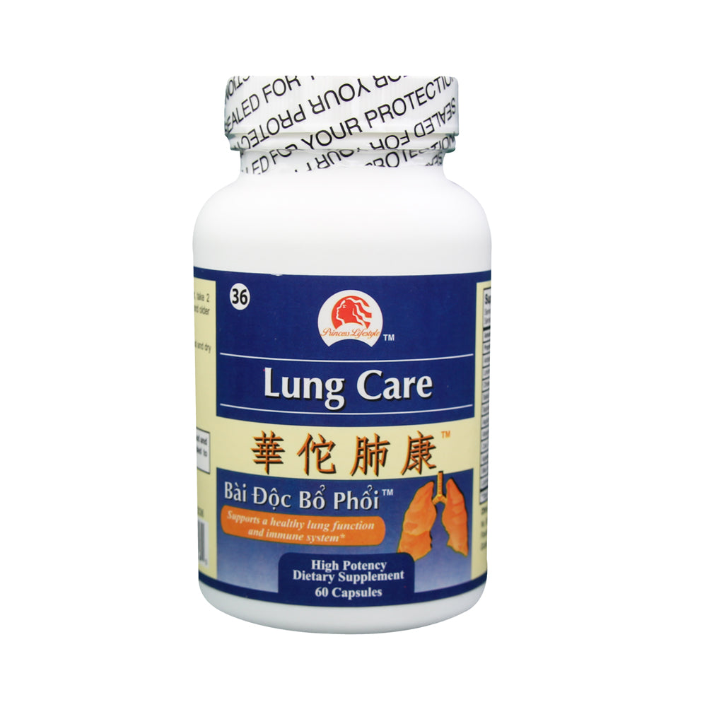 Lung Care - Thảo Dược Bài Độc Bổ Phổi, Hỗ Trợ Hệ Thống Lá Phổi Miễn Dịch Khỏe Mạnh