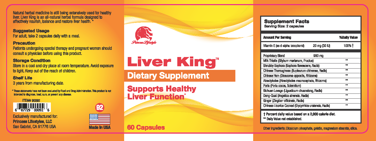 Liver King - The King of Liver Detox (60 Capsules)