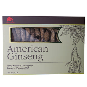 100% American Ginseng Root Grown In Wisconsin, USA